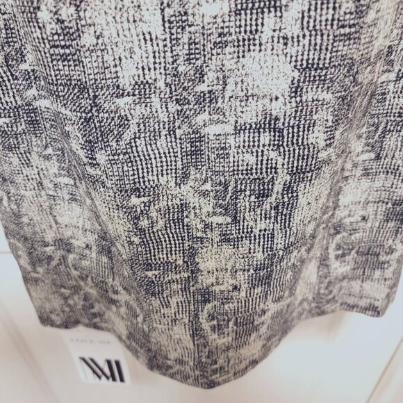 NWT M.M. LaFleur New York Black & White Dress - Picture 15 of 16